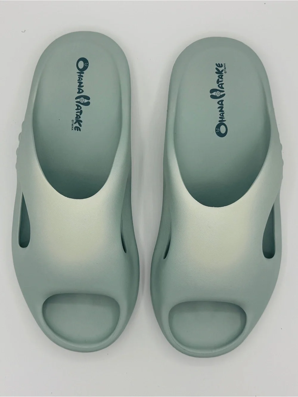 Takashi Murakami Surippa Ohana Slides  - Aqua Foam 11 Slip Ons